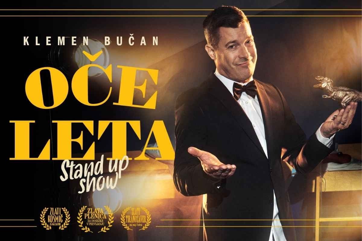 Klemen Bučan v stand-up komediji Oče leta