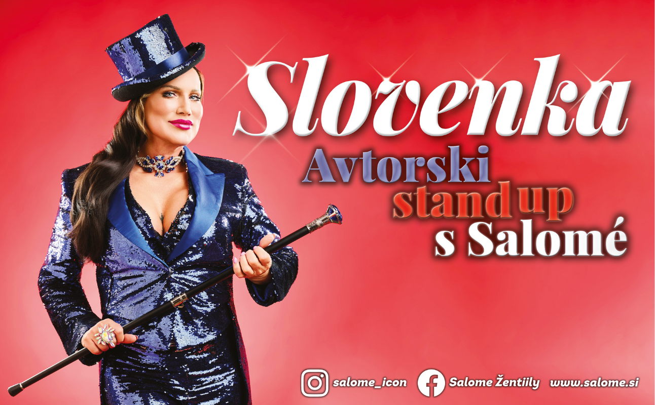 Salome predstavlja novo avtorsko predstavo Slovenka