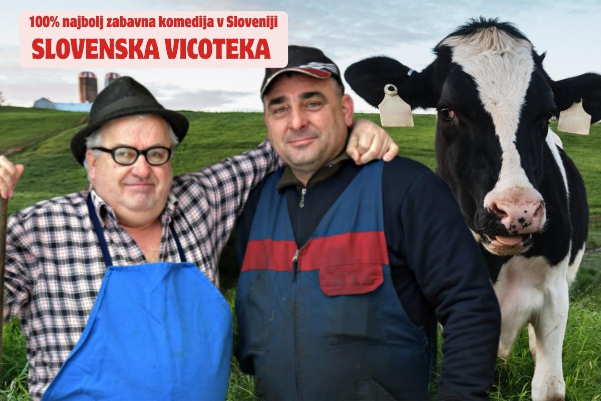 Slovenska vicoteka – Jože Čamernik in Janez Cankar v uspešni kmečki komediji